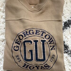 Georgetown Hoyas Tan Sweater